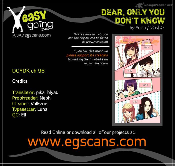 Dear Only You Dont Know 96 1