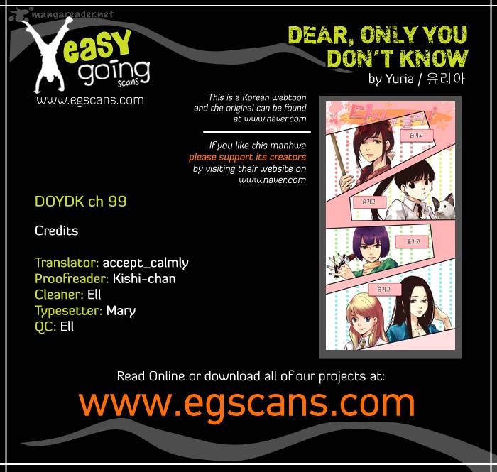 Dear Only You Dont Know 99 1