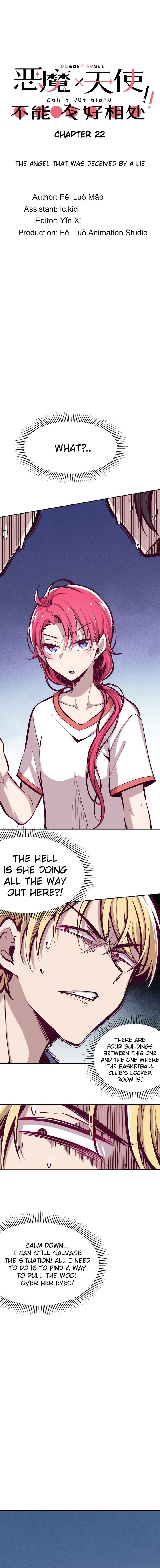 Demon X Angel Cant Get Along 15 1