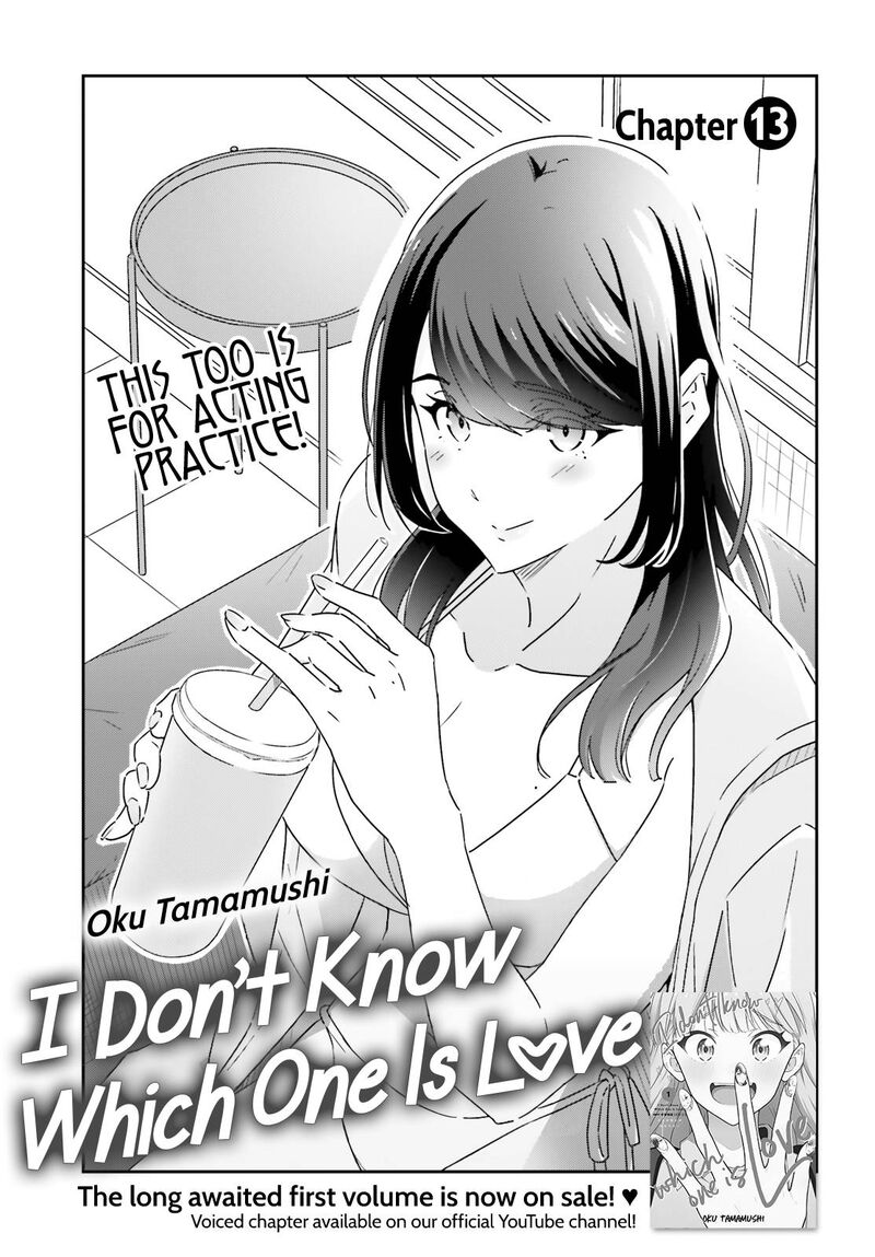 Dore Ga Koi Ka Ga Wakaranai 13 1