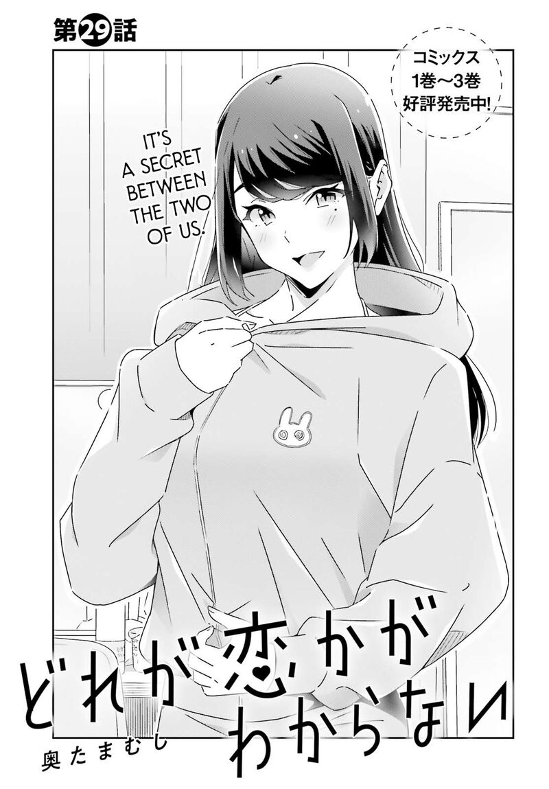 Dore Ga Koi Ka Ga Wakaranai 29 1