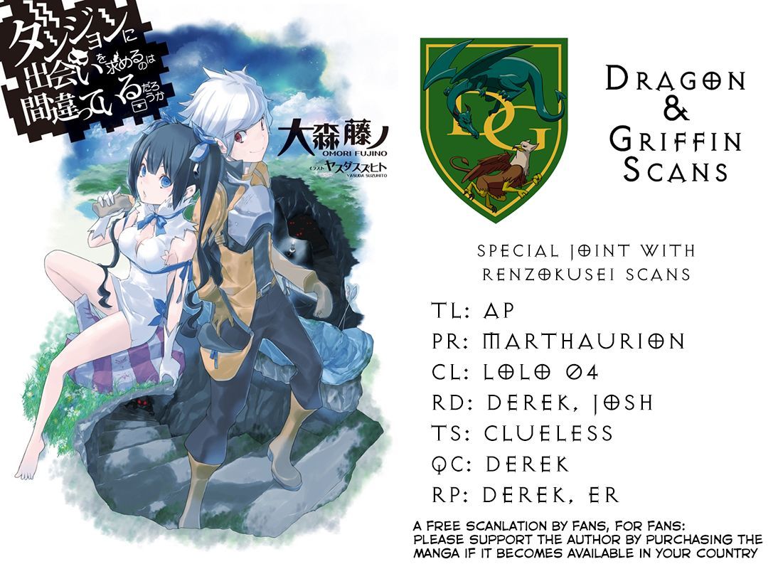 Dungeon Ni Deai Wo Motomeru No Wa Machigatte Iru Darou Ka 11 1