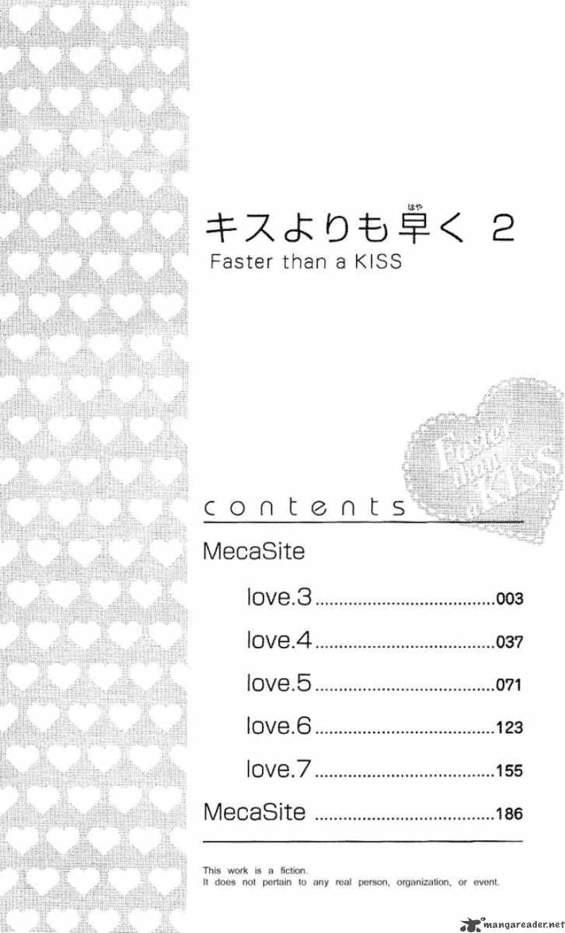 Faster Than A Kiss 3 5