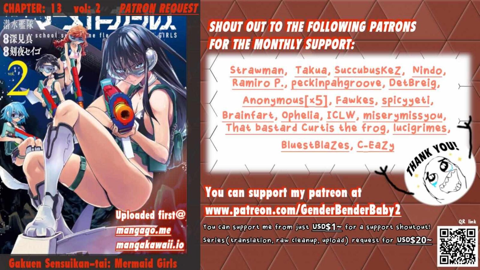 Gakuen Sensuikan Tai Mermaid Girls 13 1