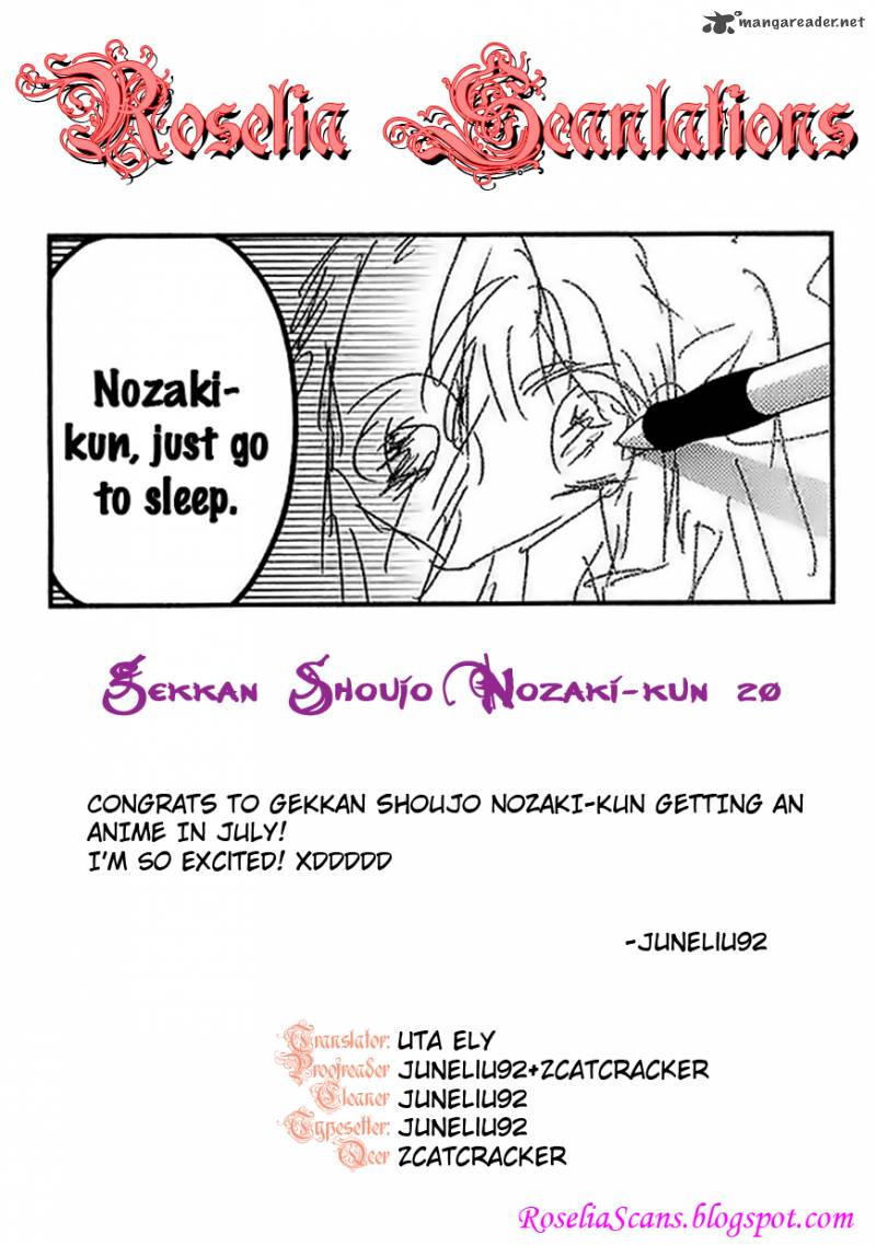 Gekkan Shoujo Nozaki Kun 20 18