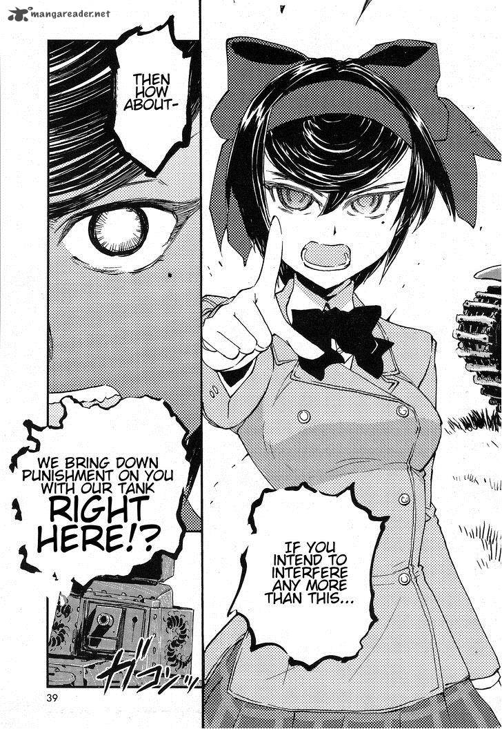 Girls Panzer Ribbon No Musha 1 38