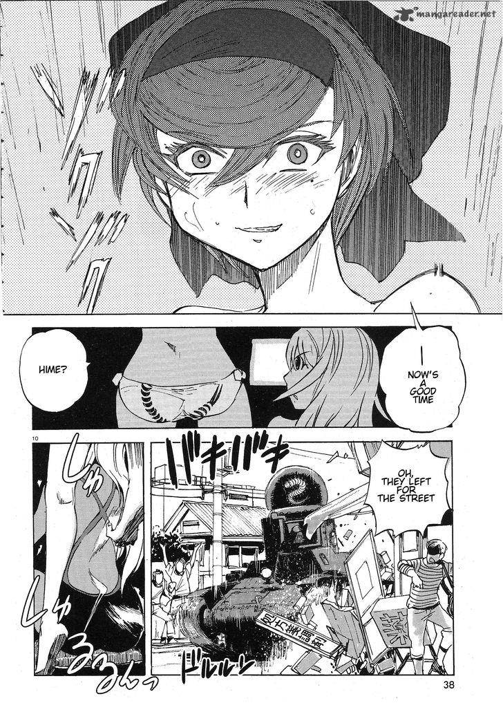 Girls Panzer Ribbon No Musha 10 9
