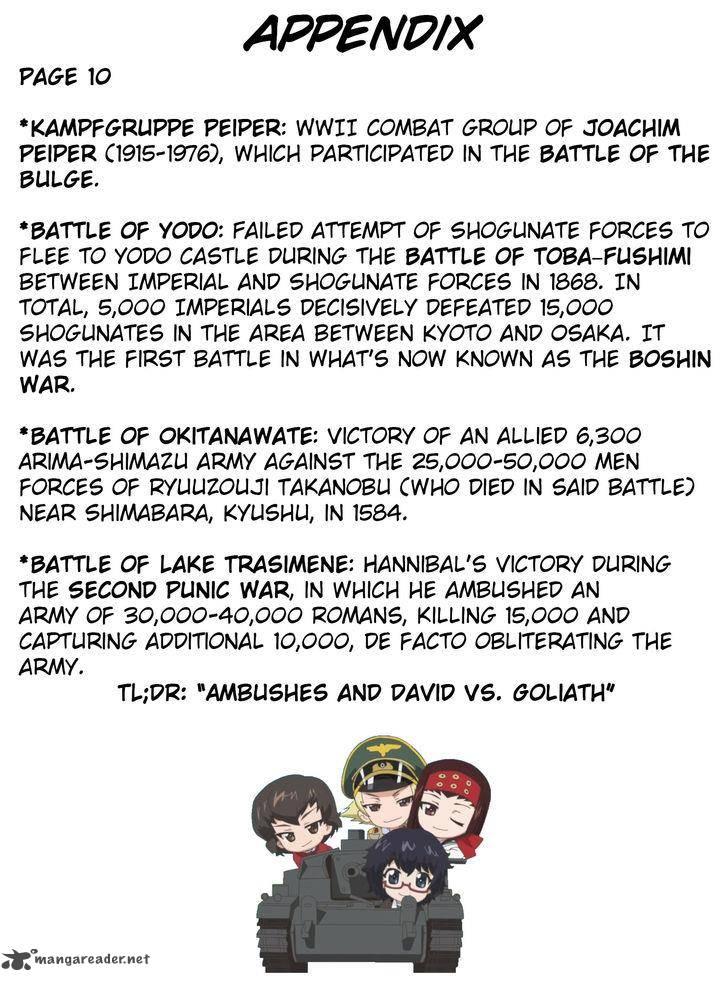 Girls Panzer Ribbon No Musha 12 38