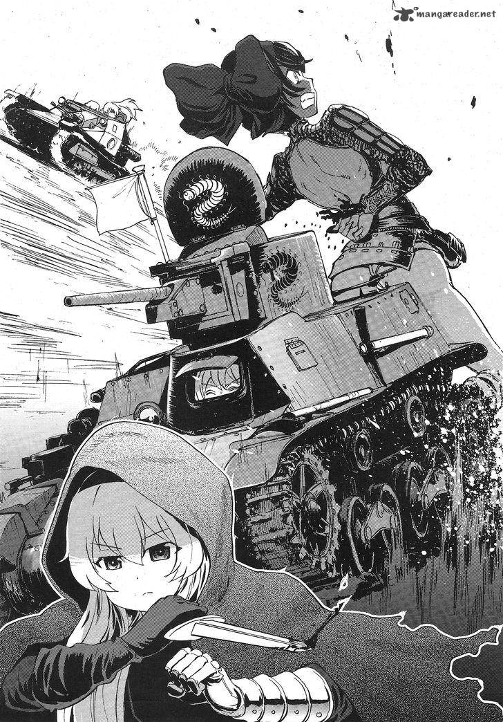 Girls Panzer Ribbon No Musha 14 22