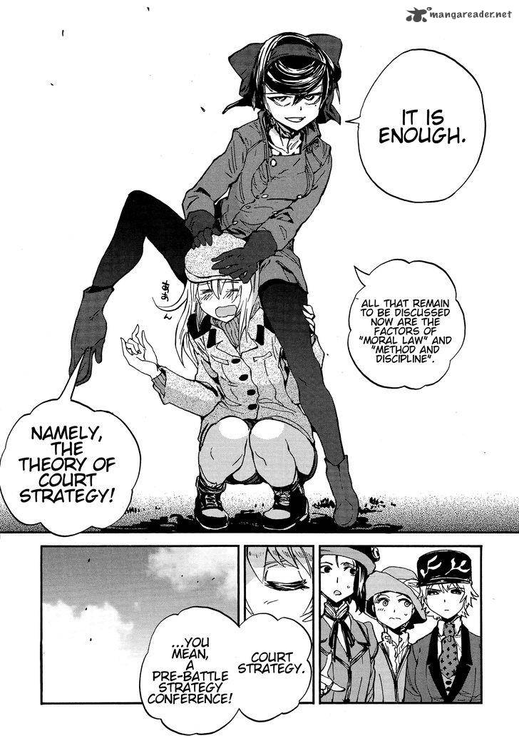 Girls Panzer Ribbon No Musha 16 17