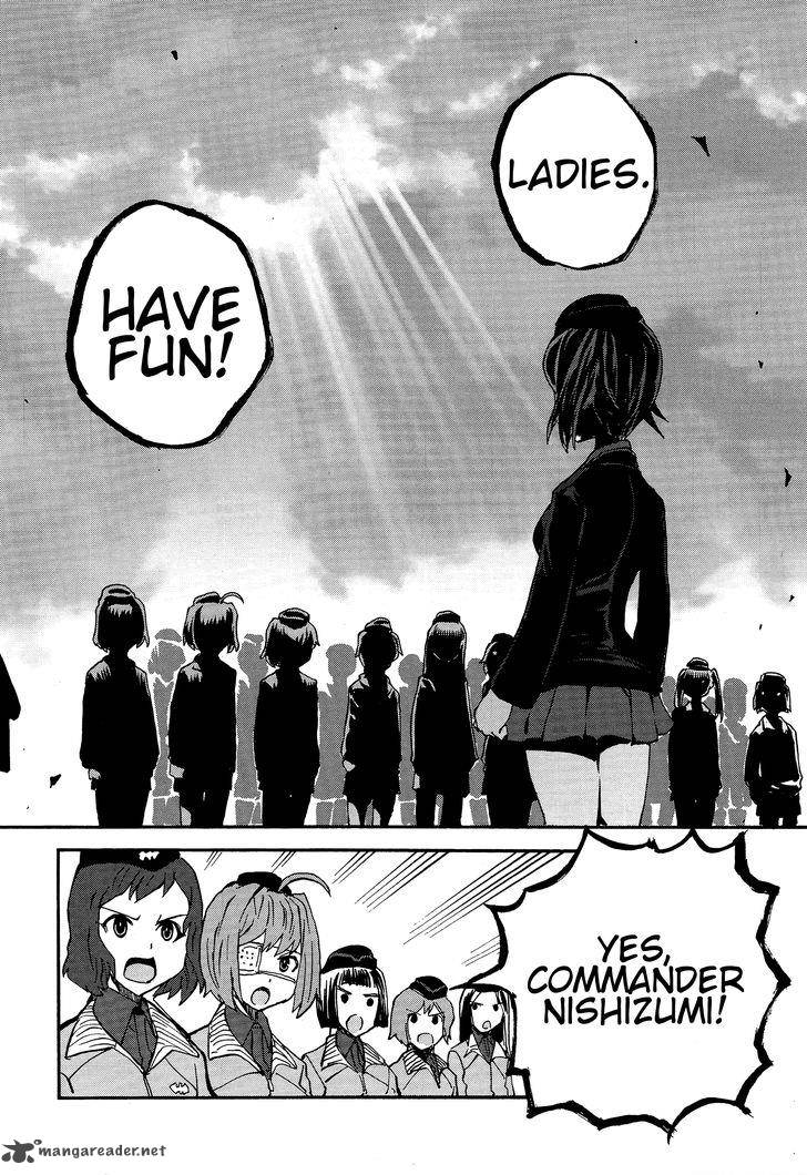 Girls Panzer Ribbon No Musha 16 21