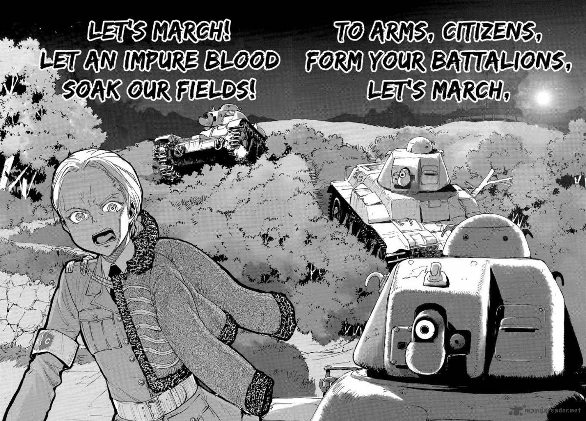 Girls Panzer Ribbon No Musha 18 27