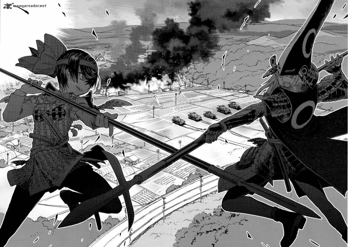 Girls Panzer Ribbon No Musha 19 33