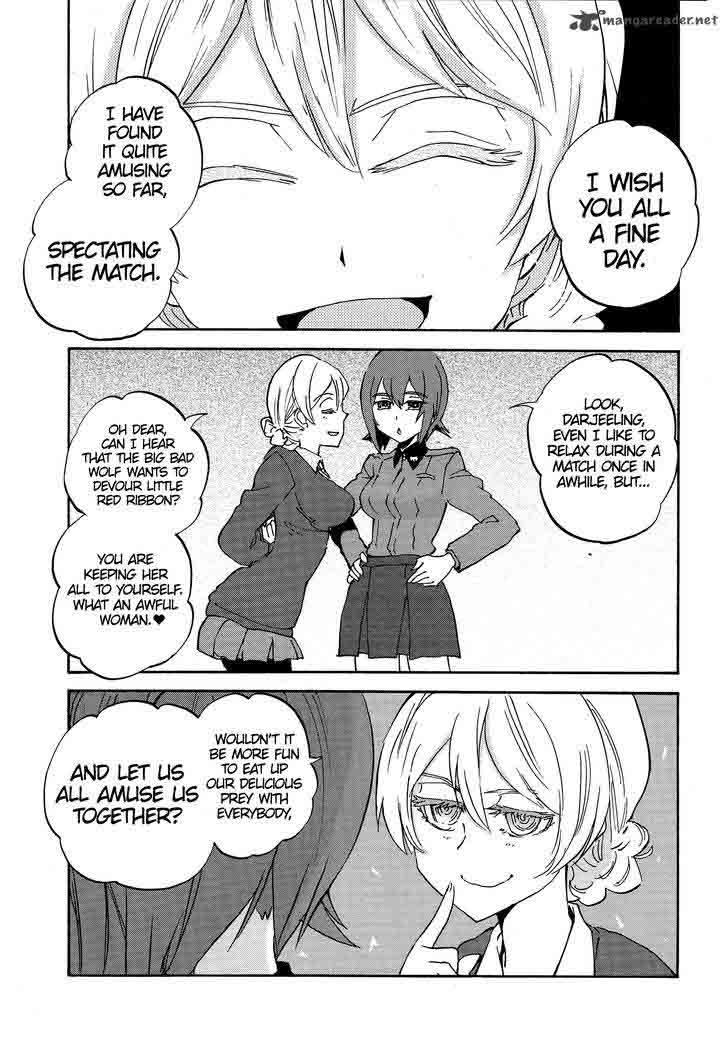Girls Panzer Ribbon No Musha 22 5