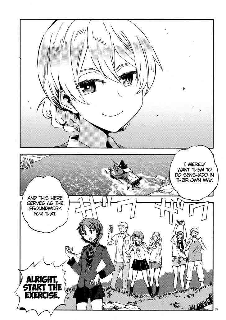 Girls Panzer Ribbon No Musha 23 35