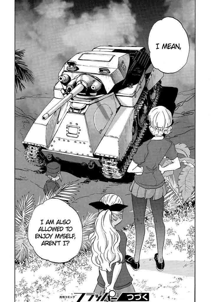 Girls Panzer Ribbon No Musha 23 40