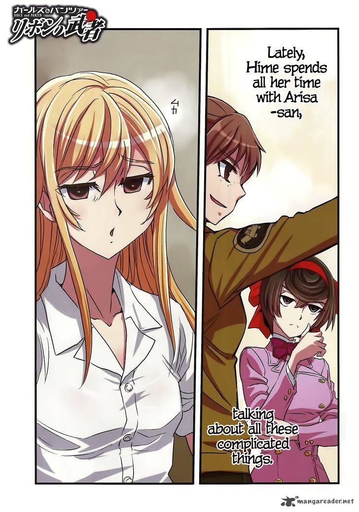 Girls Panzer Ribbon No Musha 29 1