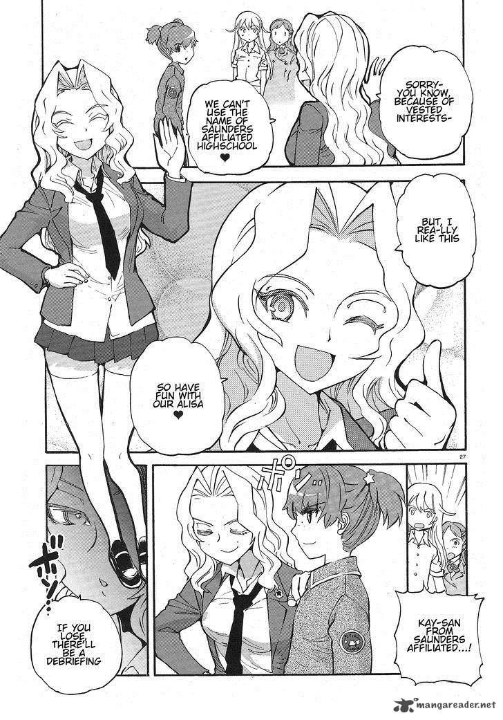Girls Panzer Ribbon No Musha 3 27