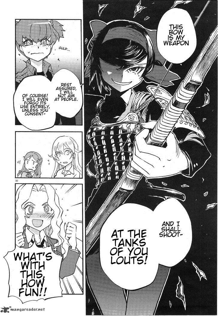 Girls Panzer Ribbon No Musha 3 32