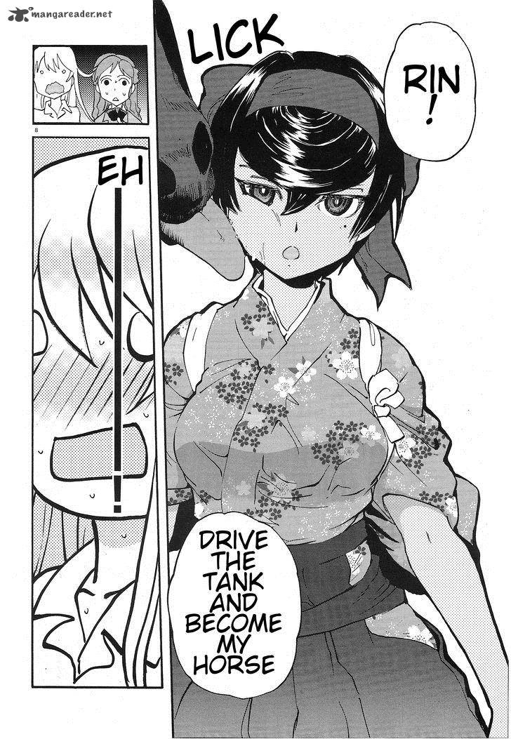 Girls Panzer Ribbon No Musha 3 8