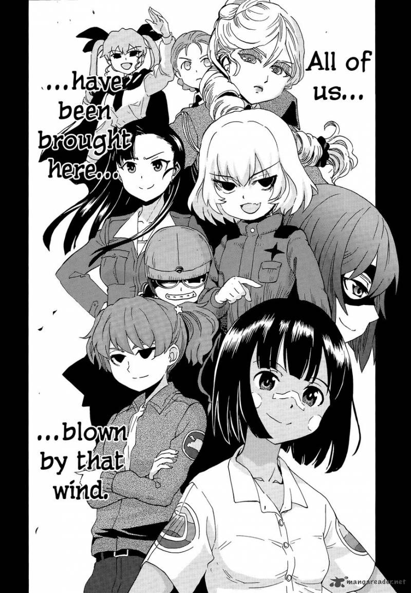 Girls Panzer Ribbon No Musha 32 38