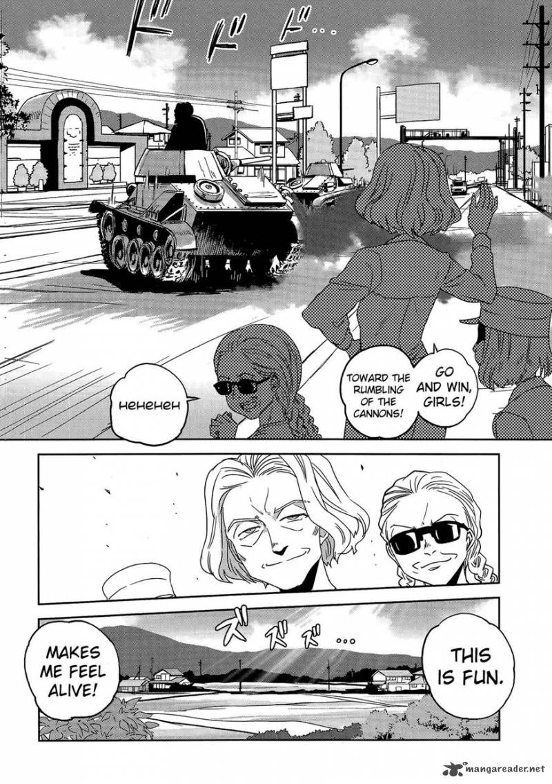 Girls Panzer Ribbon No Musha 35 22