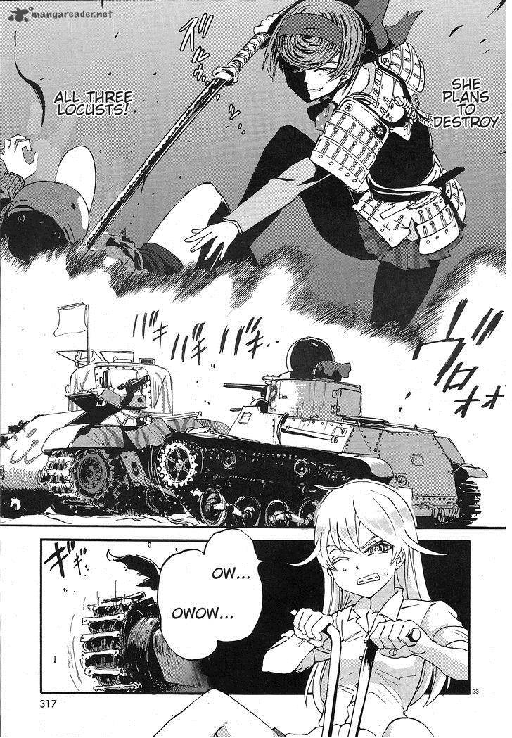 Girls Panzer Ribbon No Musha 4 22