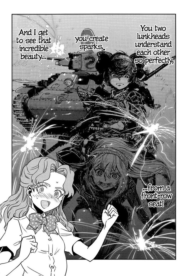 Girls Panzer Ribbon No Musha 46 32