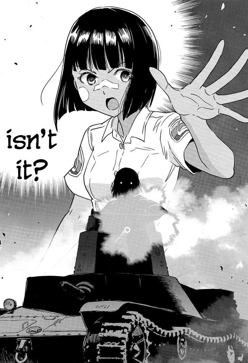 Girls Panzer Ribbon No Musha 50 38