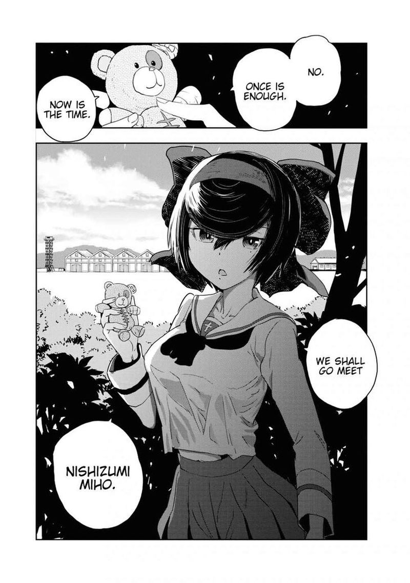 Girls Panzer Ribbon No Musha 54 38