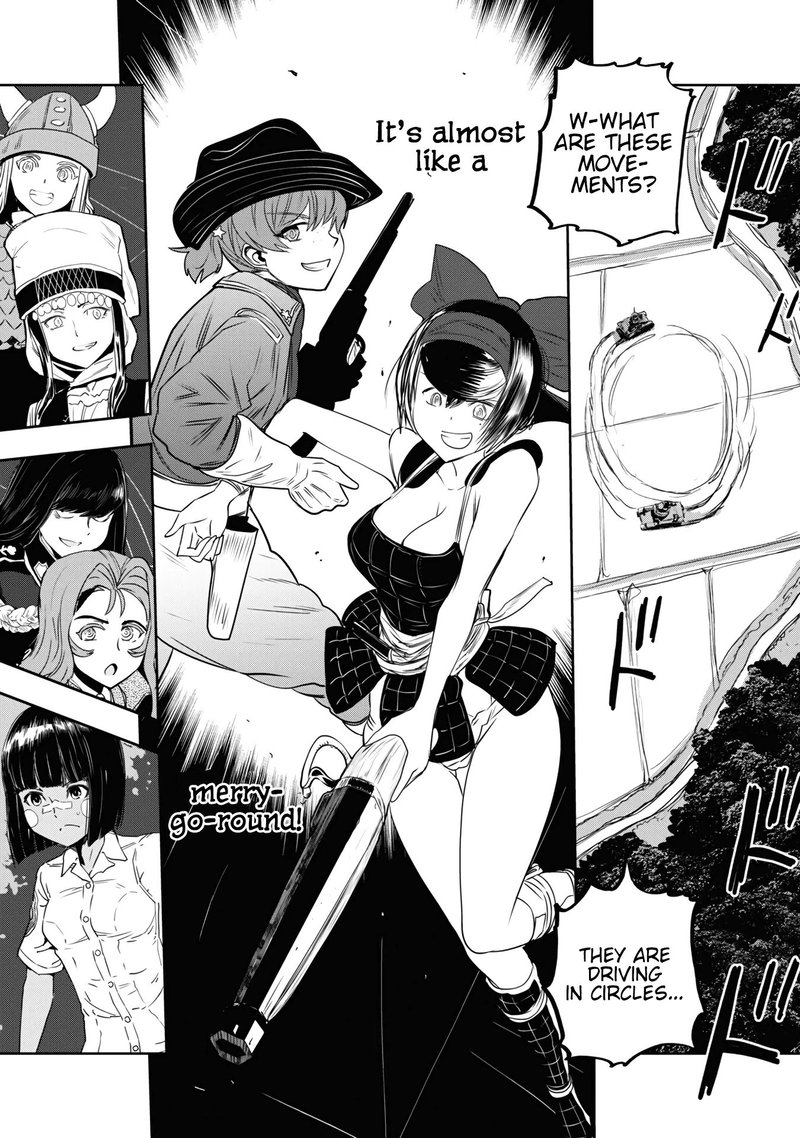 Girls Panzer Ribbon No Musha 61 65