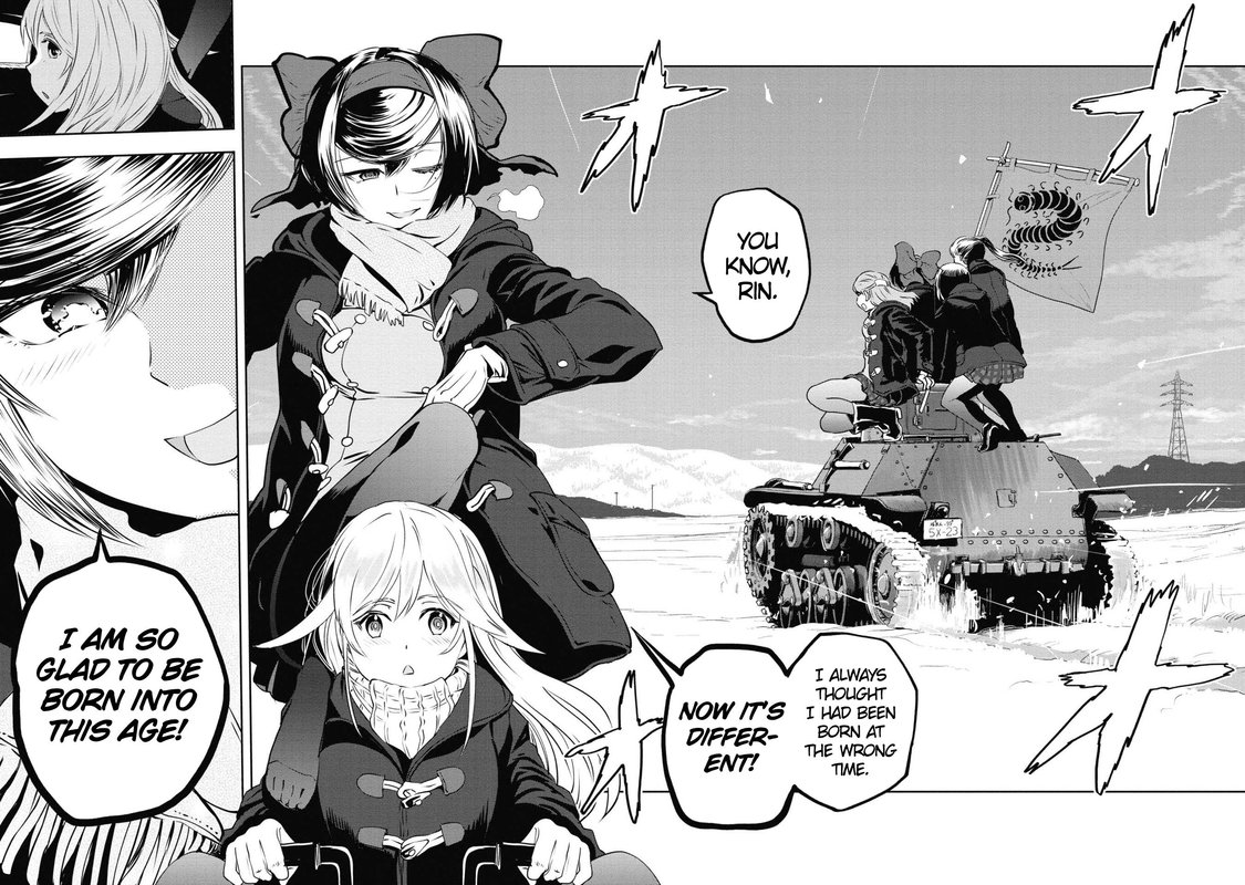 Girls Panzer Ribbon No Musha 64 57