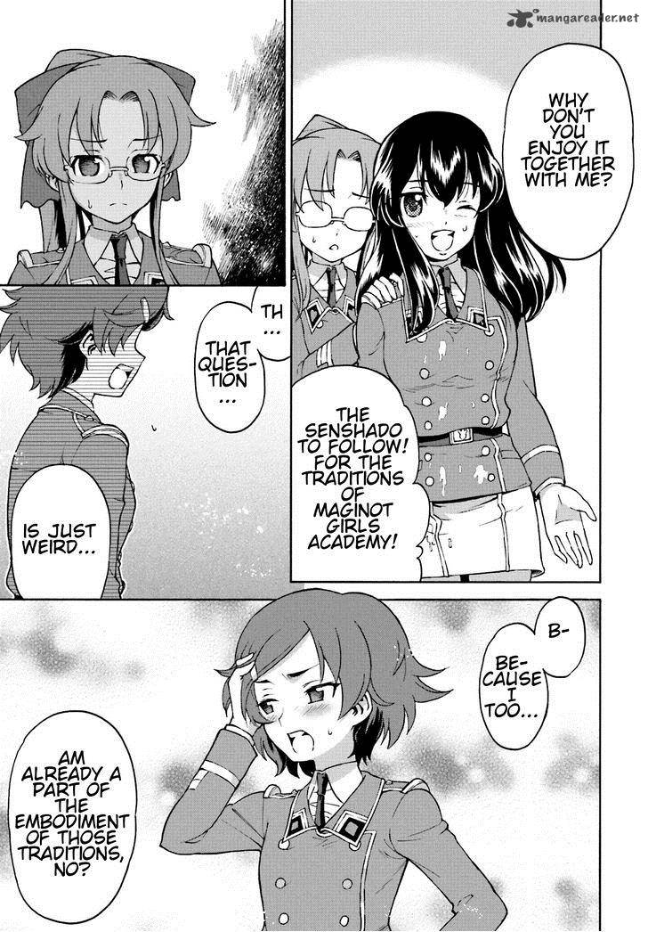 Girls Panzer Ribbon No Musha 8 25