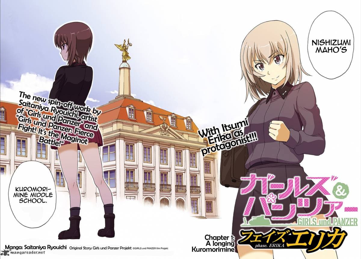 Girls Und Panzer Phaseerika 1 2