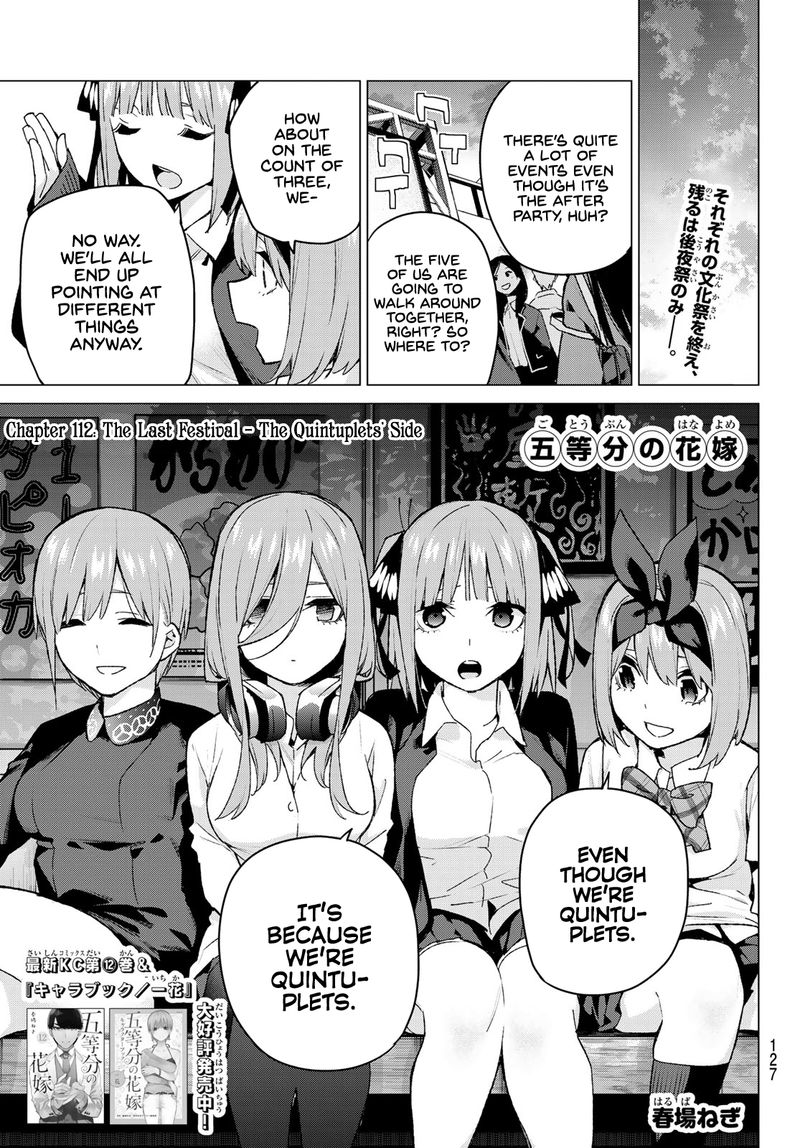 Go Toubun No Hanayome 112 1