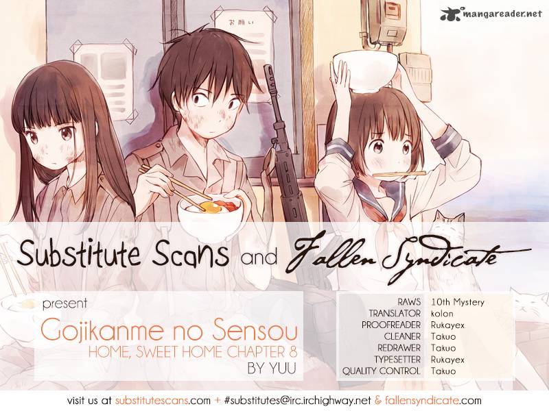 Gojikanme No Sensou Home Sweet Home 8 1