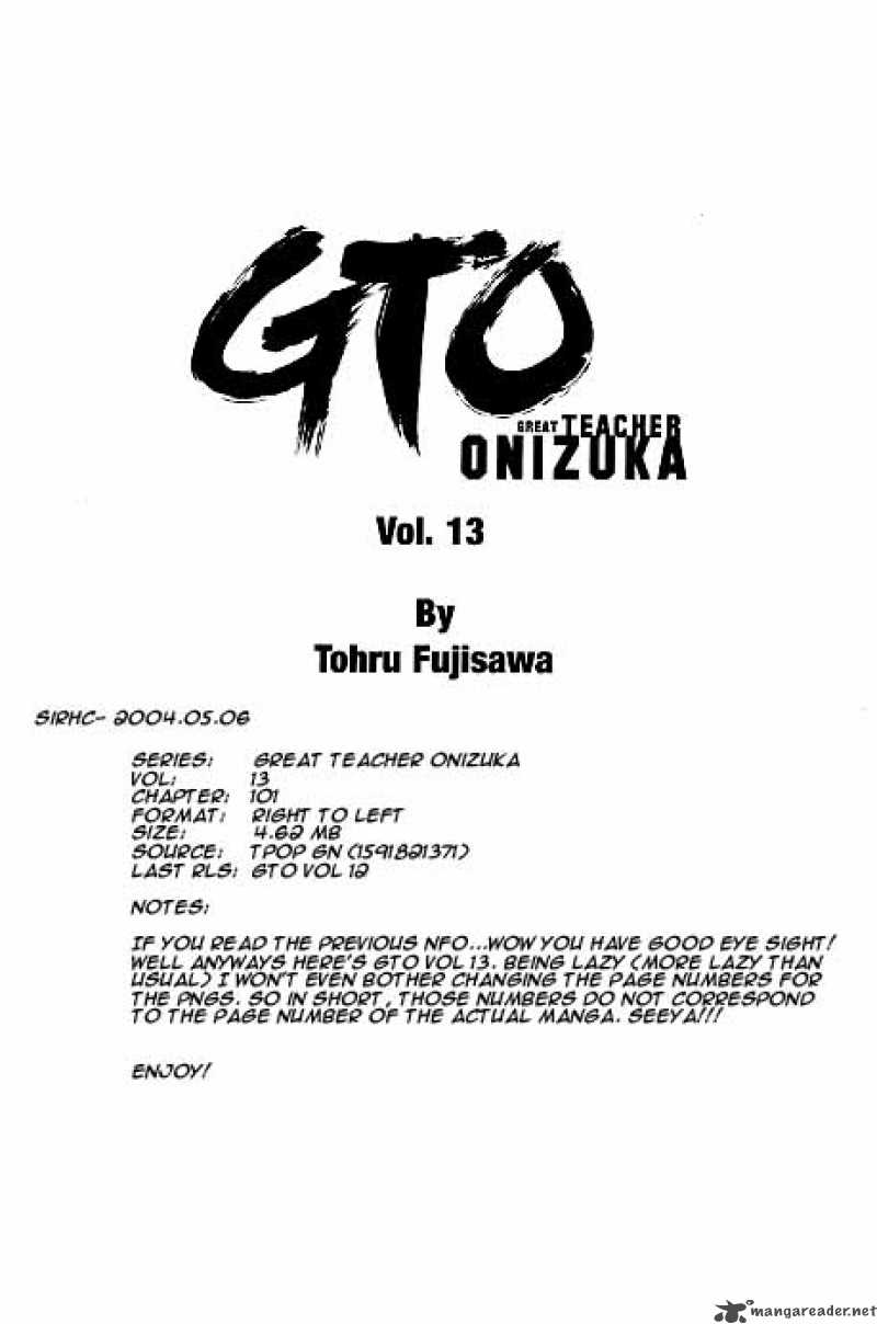 Great Teacher Onizuka 101 13