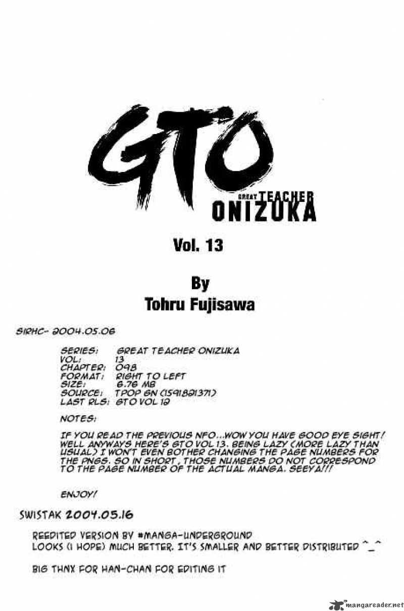 Great Teacher Onizuka 98 28