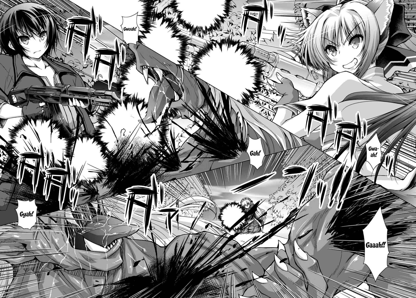 Gunota Ga Mahou Sekai Ni Tensei Shitara Gendai Heiki De Guntai Harem O Tsukucchaimashita 27 26