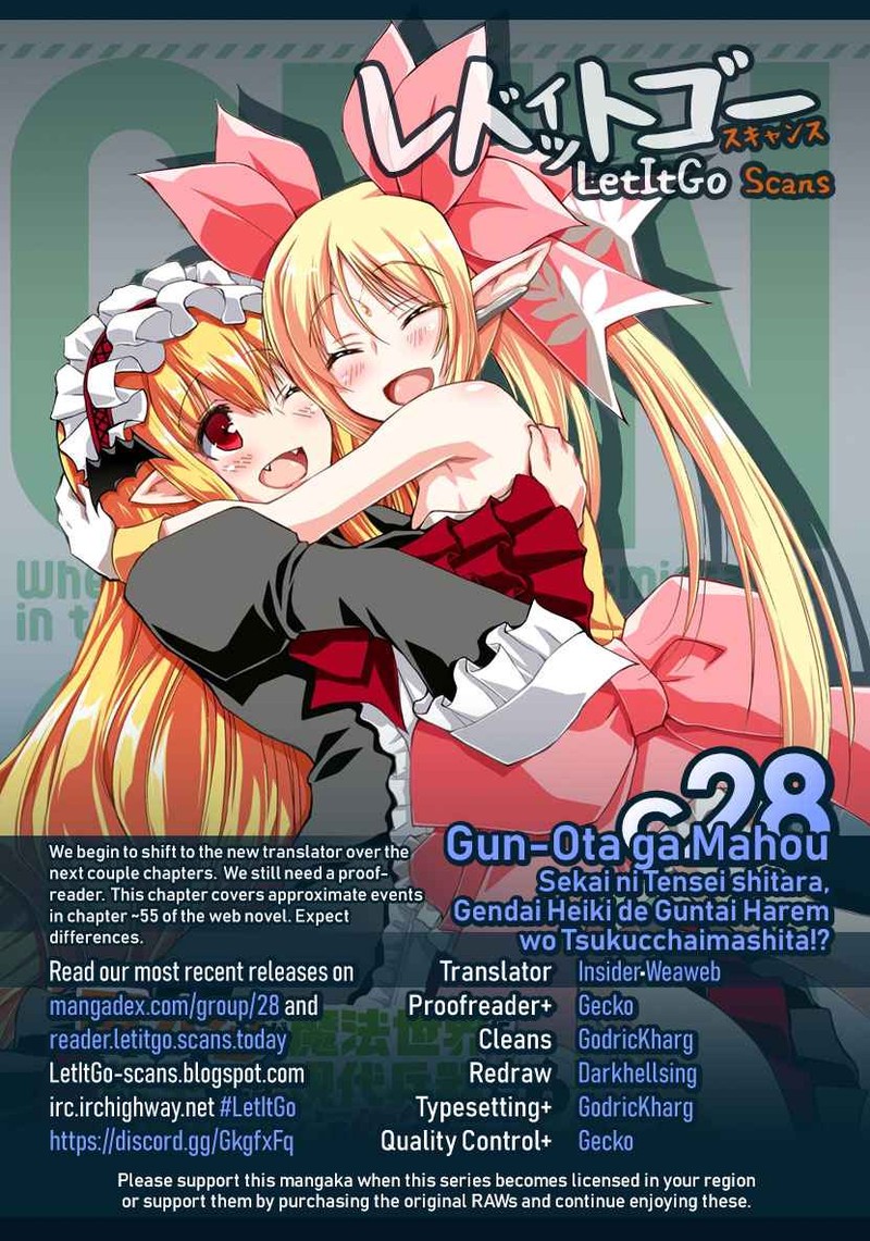 Gunota Ga Mahou Sekai Ni Tensei Shitara Gendai Heiki De Guntai Harem O Tsukucchaimashita 28 1