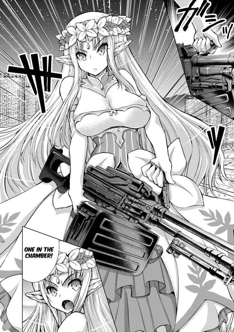 Gunota Ga Mahou Sekai Ni Tensei Shitara Gendai Heiki De Guntai Harem O Tsukucchaimashita 37 19