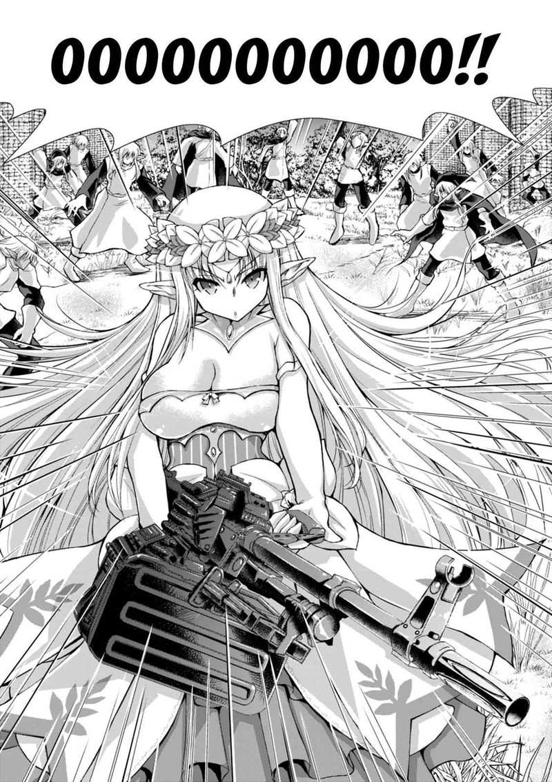 Gunota Ga Mahou Sekai Ni Tensei Shitara Gendai Heiki De Guntai Harem O Tsukucchaimashita 37 23