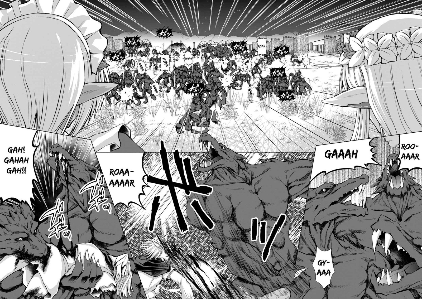 Gunota Ga Mahou Sekai Ni Tensei Shitara Gendai Heiki De Guntai Harem O Tsukucchaimashita 37 4