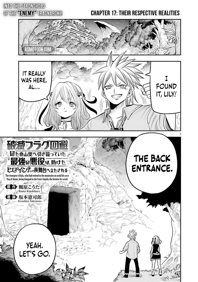 Hametsu Flag Kaihi No Tame Yamaoku E Hikikomotteita Saikyou No Akuyaku Wa Tasuketa Heroine Ni Yotte Omotebutai E Tatasareru 17 2