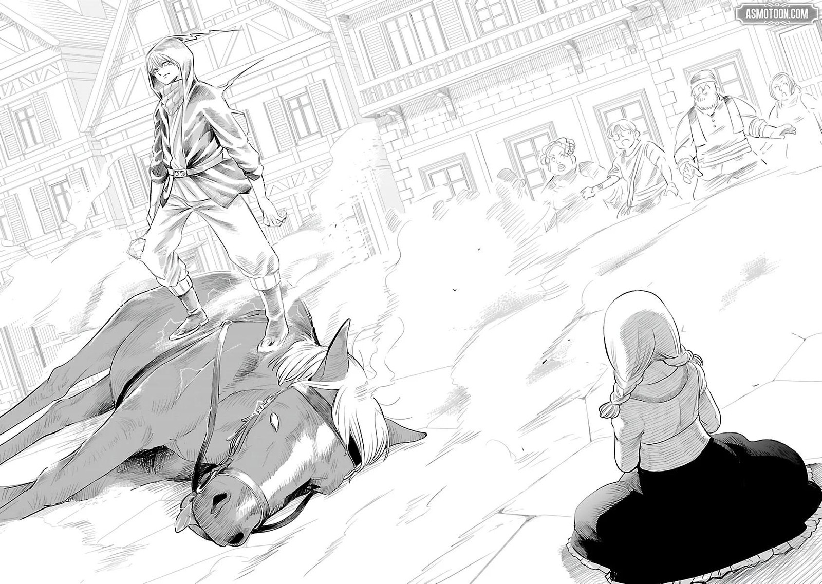 Hametsu Flag Kaihi No Tame Yamaoku E Hikikomotteita Saikyou No Akuyaku Wa Tasuketa Heroine Ni Yotte Omotebutai E Tatasareru 5 16