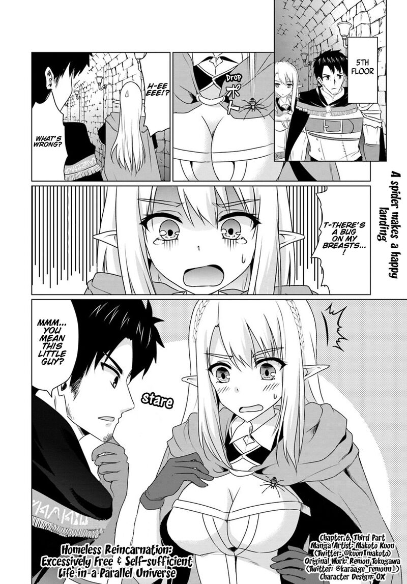 Homeless Tensei Isekai De Jiyuu Sugiru Majutsu Jisoku Seikatsu 6c 1