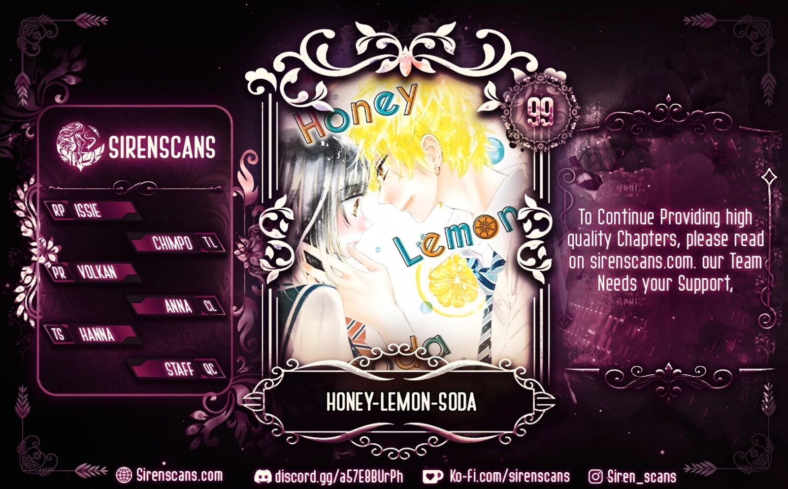 Honey Lemon Soda 99 2