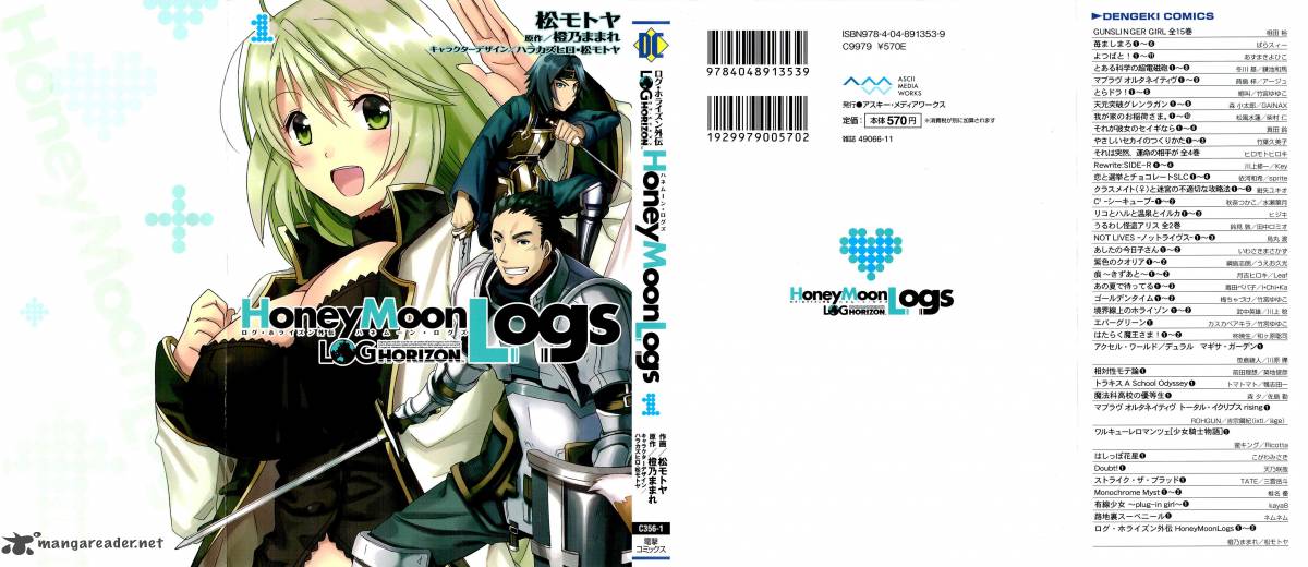 Honey Moon Logs Log Horizon 1 1