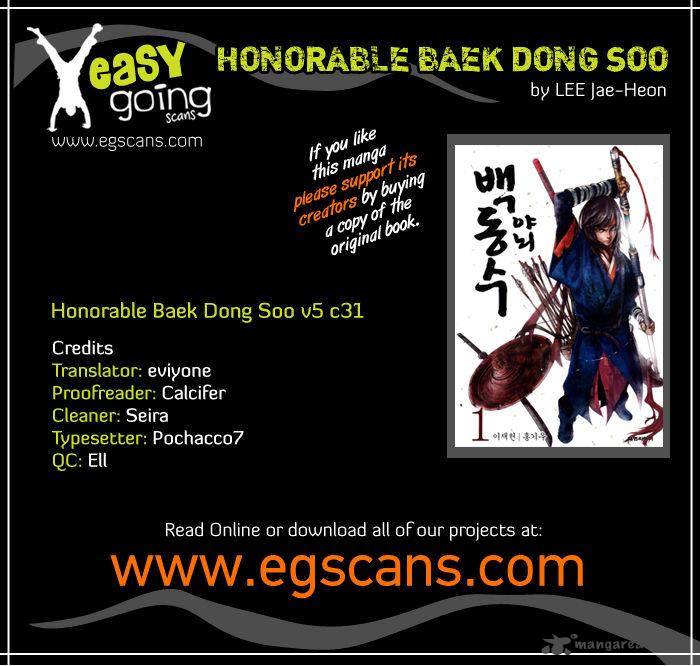 Honorable Baek Dong Soo 31 1