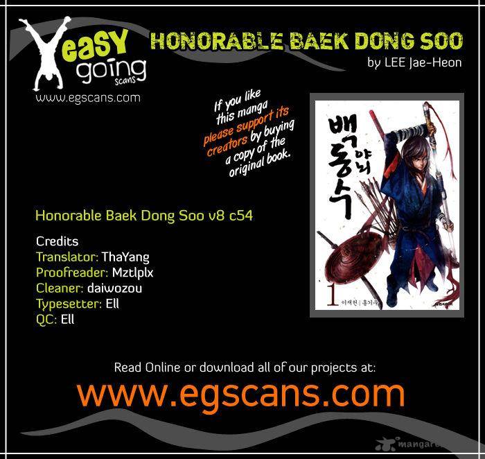 Honorable Baek Dong Soo 54 1